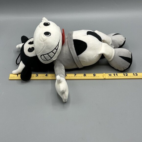 Fiesta Gordy Cow Plush Hanger 12" Black White - Picture 8 of 8